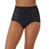 Bali Breathe Cotton Modal Lace High Rise Brief Dfclbf In Black