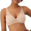 Bali Breathe Cotton Modal Wireless T-shirt Bra Df7594 In Sand