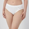 Bali Breathe Womens High Cut Panty Dfcmhh In White