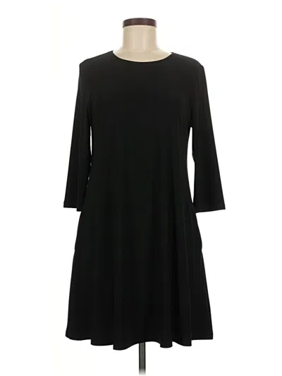 Pre-owned Bali Casual Dress In Black