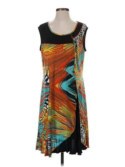 Pre-owned Bali Casual Dress In Orange