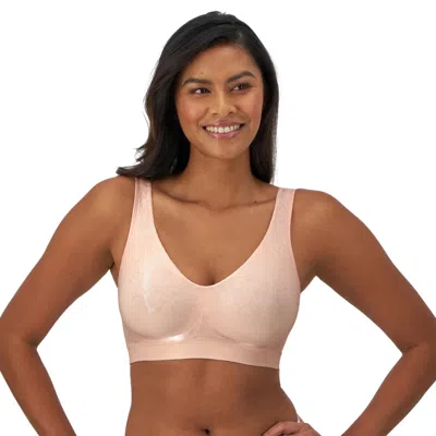 Bali Comfort Revolution Comfortflex Fit Seamless 2-ply Wireless Bra 3484 In Evening Blush
