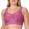 Bali Comfort Revolution Comfortflex Fit Shaping Seamless Wireless Full Coverage Bra-3488 In Purple