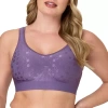 Bali Comfort Revolution Comfortflex Fit Shaping Seamless Wireless Full Coverage Bra-3488 In Purple