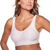 Bali Comfort Revolution Comfortflex Fit Shaping Seamless Wireless Full Coverage Bra-3488 In White