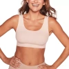 Bali Comfort Revolution Easylite Seamless Wireless Full Coverage Bra Df3491 In Pink
