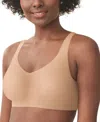 Bali Comfort Revolution Easylite With Back Closure Wireless Bra Df3496 In Nude (nude 5)