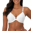 Bali Comfort Revolution Front Close Shaping T-shirt Underwire Full Coverage Bra 3p66 In White