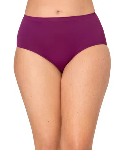 Bali Comfort Revolution Microfiber Brief Underwear 803j In Purple