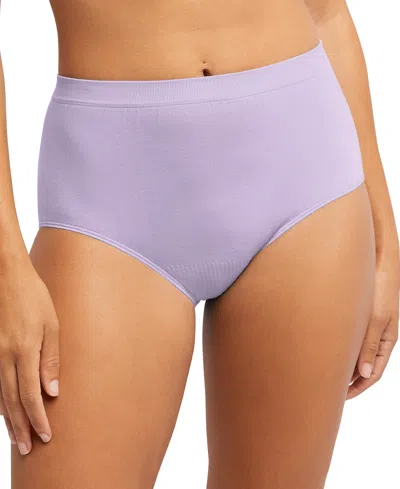Bali Comfort Revolution Microfiber Brief Underwear 803j In Pale Iris Purple
