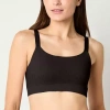Bali Comfort Revolution Modern Seamless Bralette-dfmsbr In Black