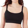 Bali Women's Comfort Revolution Modern Seamless Bralette Dfmsbr In Black
