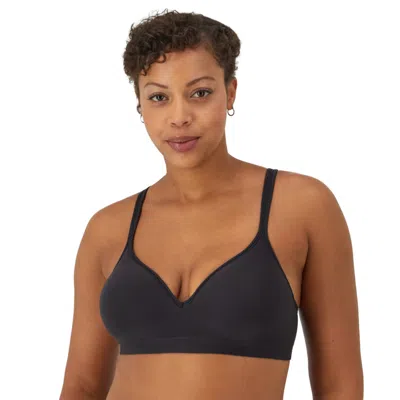 Bali Comfort Revolution Shaping Wireless Smoothing Bra 3463 In Black
