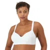 Bali Comfort Revolution Shaping Wireless Smoothing Bra 3463 In White