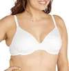 Bali Comfort Revolution Soft Touch Perfect T-shirt Underwire Df3468 In White