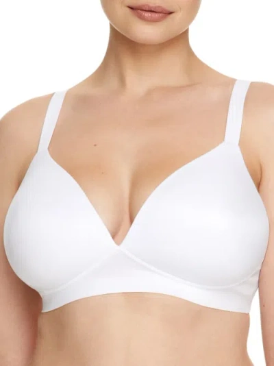 Bali Comfort Revolution Soft Touch Perfect Wire-free Bra In White