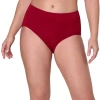 Bali Comfort Revolution Womens Seamless Cooling Brief Panty 803j In Red
