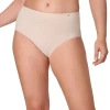 Bali Cotton Light Tummy Support Moisture Wicking Brief Panties Underwear Dflebf In Sand
