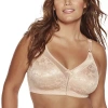 Bali Double Support Spa Closure Comfort-u Back Wireless Full Coverage Bra 3372 In Sand