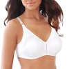 Bali Double Support Wireless Full Coverage Bra 3820 In White