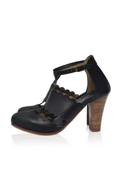 Bali Elf Women's Incognito Leather Heels In Black