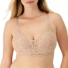 Bali Lace Desire Bralette Wireless Full Coverage Bra Df6591 In Sand
