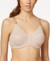 Bali Lace 'n Smooth 2-ply Seamless Underwire Bra 3432 In Nude (nude 5)