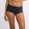 Bali One Smooth U All Over Smoothing Brief Panties Df2361 In Black