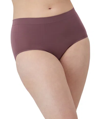 Bali One Smooth U All Over Smoothing Brief Underwear 2361 In Currant Purple