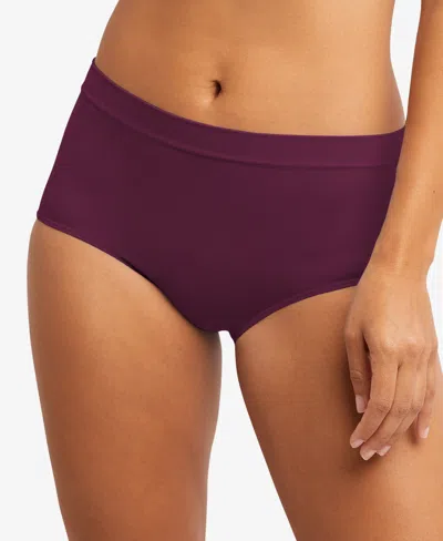 Bali One Smooth U All Over Smoothing Brief Underwear 2361 In Nightfire Red