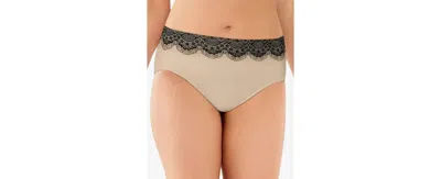 Bali One Smooth U All-over Smoothing Hi Cut Brief Underwear 2362 In Neutral