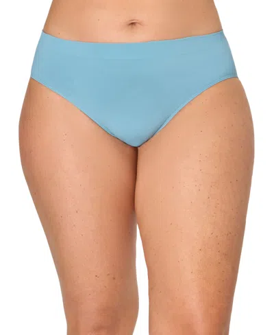 Bali One Smooth U All-over Smoothing Hi Cut Brief Underwear 2362 In Blue