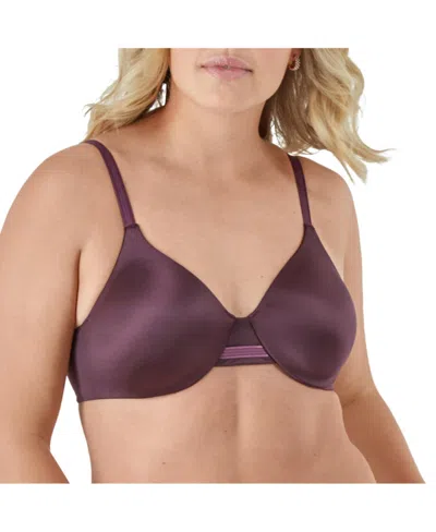Bali One Smooth U Concealing And Shaping Underwire Bra 3w11 In Quartz Purple