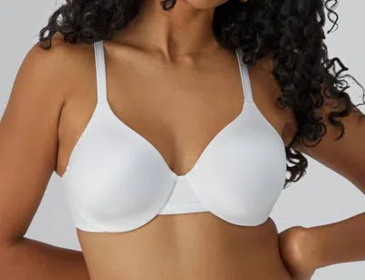 BALI ONE SMOOTH U CONCEALING AND SHAPING UNDERWIRE BRA IN WHITE