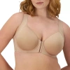 Bali One Smooth U Ever Smooth Posture Boost T-shirt Underwire Full Coverage Bra Df3450 In Sand