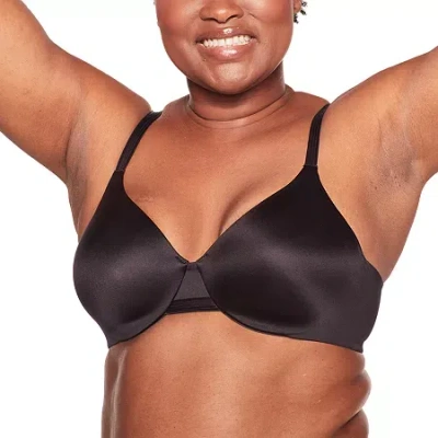 Bali One Smooth U Smoothing & Concealing Underwire Full Coverage Bra 3w11 In Black