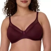 Bali One Smooth U Ultra Light Convertible T-shirt Underwire Full Coverage Bra 3439 In Purple