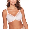 Bali One Smooth U Ultra Light Convertible T-shirt Underwire Full Coverage Bra 3439 In White