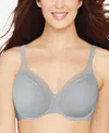 Bali Breathe Lace Bra In Crystal Grey