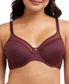 Bali Comfort Revolution Soft Touch Perfect T-shirt Wireless Bra Df3460 In Nightfire Red 2