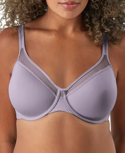 Bali One Smooth U Ultra Light Shaping Underwire Bra 3439 In Smoked Lilac