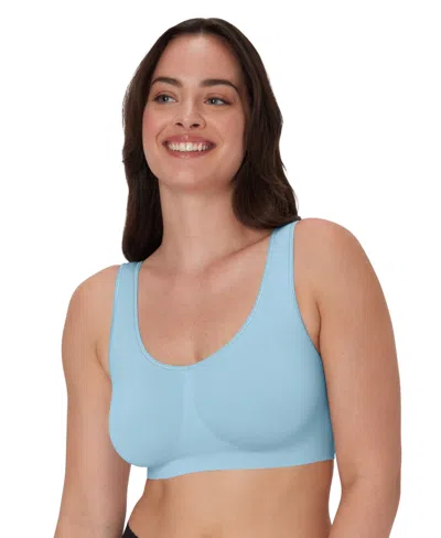 Bali One Smooth U Wireless Bralette Dfbral In Blue