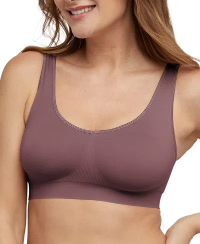 Bali One Smooth U Wireless Bralette Dfbral In Currant Purple