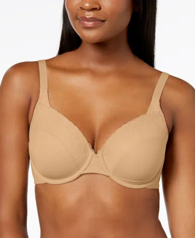 Bali Passion For Comfort Back Smoothing Light Lift Lace Underwire Bra Df0082 In Latte Lift Lace