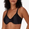 Bali Passion For Comfort Seamless Full Coverage Underwire Minimizer Bra 3385 In Black