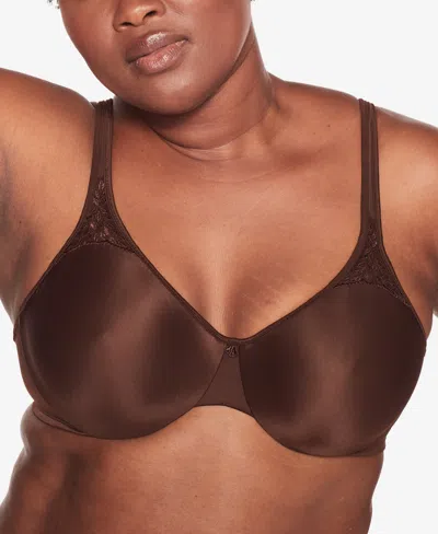 Bali Passion For Comfort Seamless Underwire Minimizer Bra 3385 In Warm Cocoa (nude 1)