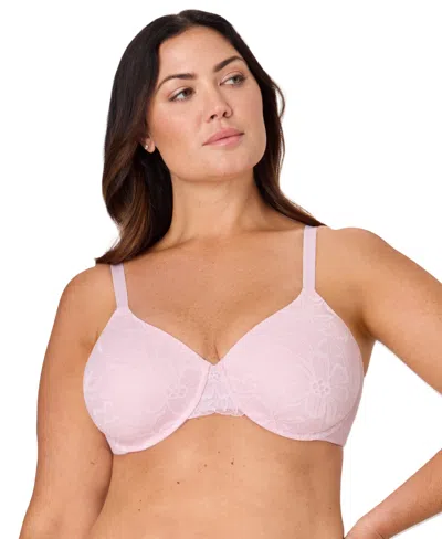 Bali Plus Size Breathe Medium Underwire Full Coverage T-shirt Bra In Neutral