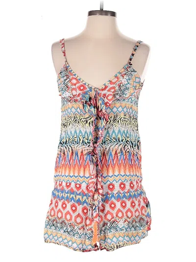 Pre-owned Bali Queen Romper In Orange