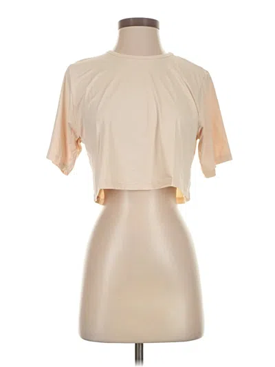 Pre-owned Bali Short Sleeve Turtleneck In Ivory