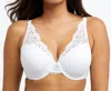 BALI SMOOTH U COMFORT STRETCH LACE UNDERWIRE BRA IN WHITE